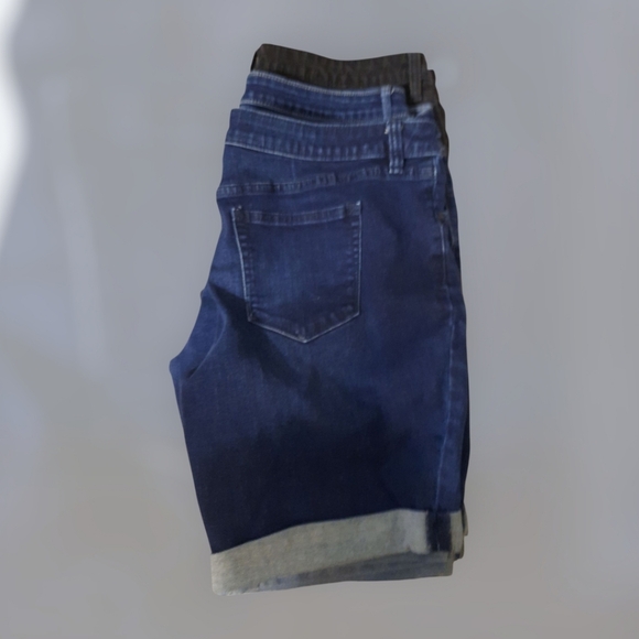 a.n.a Shorts , Apt.9 Blue Shorts , ana Black Shorts ,  3 Pair Size 14 Shorts - Picture 10 of 11